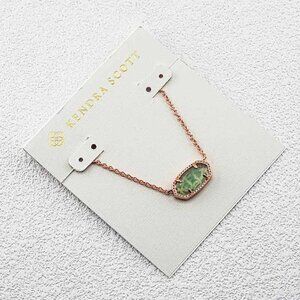 Kendra Scott Light Green Necklace